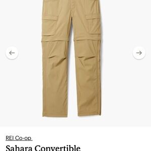 REI Women's Sahara Convertible Cargo Pants - Tan